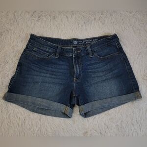 GAP Womens Sexy Boybriend Indigo Denim Jean Shorts Size 6/28